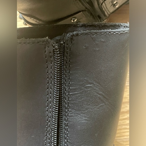 Harley-Davidson Leather Risa LDS Harness Boots size 8  Waterproof Hydro-guard - Picture 10 of 13